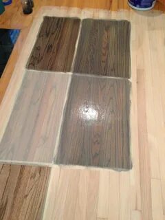 brown and gray stain on red oak floor - Google Search Wood f