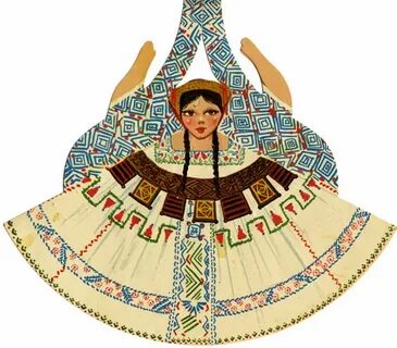 Mexican Paper Dolls: Nayarit
