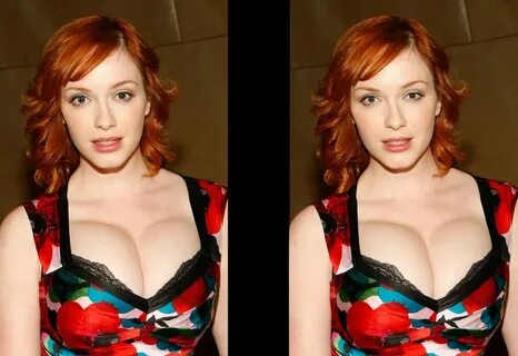 Christina Hendricks in Stereoscopic 3D - Imgur