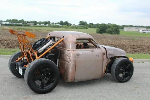 47 Chevy Meets '95 Cougar In This Tahoe-Powered Rat Rod