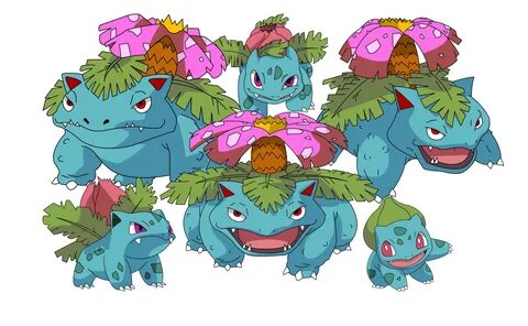 Bulbasaur Evolution - EddyClaudette