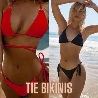 Tie Bikinis Tie Side Bikini Tops & Bottoms- IRHAZ