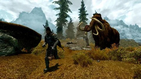 skyrim ogre and giant races at skyrim nexus mods and