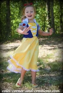 Cole's Corner and Creations: Sienna Remix Snow White Dress T
