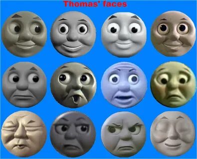 Thomas the Tank Engine Face Template Thomas 39 Faces by Gran