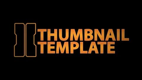 youtube thumbnail template Black Ops 2 Thumbnail (With image