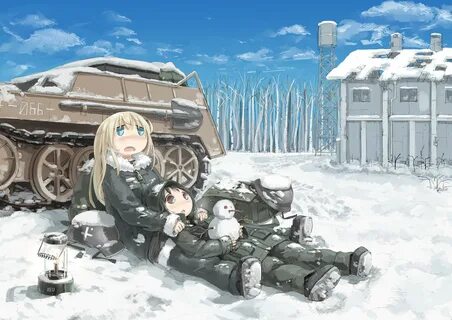 Chito (Shoujo Shuumatsu Ryokou). anime. comic art. anime girls. 