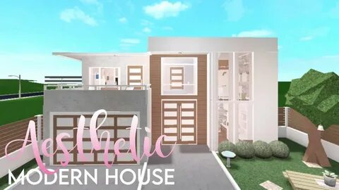 Aesthetic Modern House Speed Build Bloxburg anqelicxdii - Yo