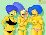Tram Pararam Porn Simpsons - Marge, Selma and Patty