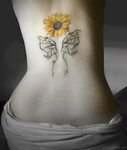 85 Pretty Sunflower Tattoos Designs For Back - Tattoo Design
