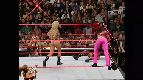 Torrie Wilson stinkface fart on Victoria. - YouTube