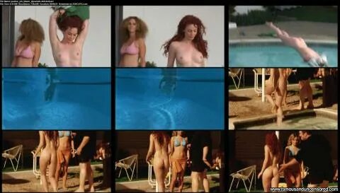 Justine Joli Black Dynamite Deleted Scene Wet Pool Legs Cute