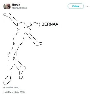 Buraksson Dancing ASCII Man Know Your Meme