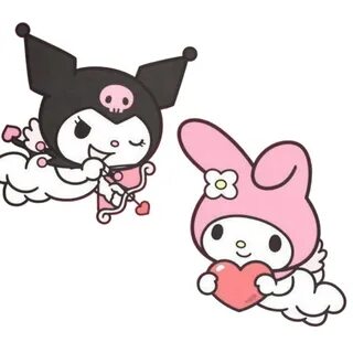 mymelody kuromi sanrio sanriocore sticker by @fairysfarm