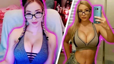 Pink sparkles boobs 5 Twitch Streamers Banned for Flashing V