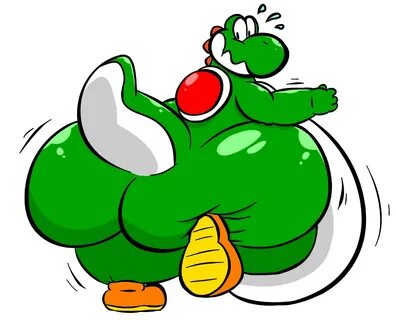 Fat Yoshi Butt :) by Snorts -- Fur Affinity dot net