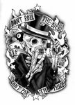 Roll the Bones by The-Pickle on DeviantArt Dice tattoo, Evil