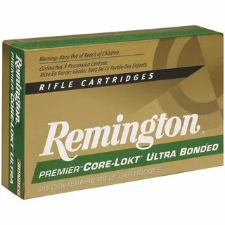 Remington Premier Core-Lokt Ultra Bonded Centerfire Rifle Ca