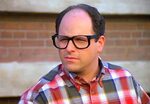 George Costanza wearing thick-rimmed black #eyeglasses in "T