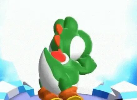 Yoshi Super Mario GIF - Yoshi Super Mario Dance - Discover &