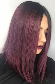 10 Plum Hair Color Ideas For Women Plum hair, Red hair color