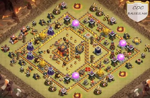 10 Best TH10 War Base Links 2022 (New Anti 3 Stars) - COC Ba