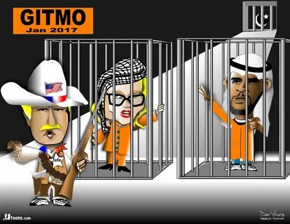 TrumpToon.com: GITMO New Prisoners Jan 2017