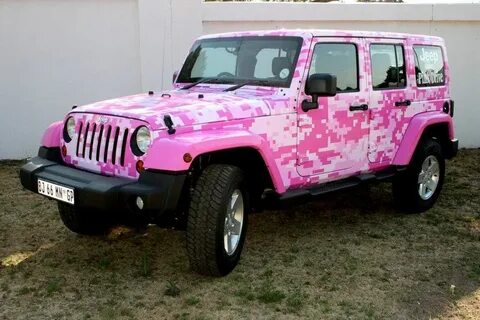 Pink Jeep! Pink jeep wrangler, Pink jeep, Pink truck