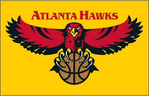 Atlanta Hawks Primary Dark Logo - National Basketball Associ