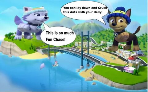 City Dogs I Paw Patrol Giantess by Shrink-Toothless-Toy on D