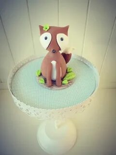 Tutorial: How To Make A Fox Cake Topper cakes Fox cake, Cake