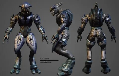 ArtStation - COVENANT ELITE for HALO fan-film, Marco Donato 