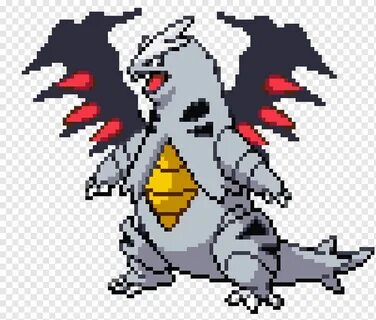 Tyranitar Sprite Pixel art Pokémon, sprite, vertebrata, Kara