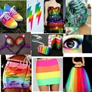 Rainbow dress clothes outfits Rainbow outfit, Pride outfit, 