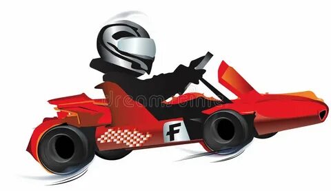 Go kart stock image. Image of white, fast, trail, adrenalin 
