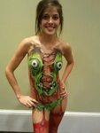 Zombie girl body paint - Imgur