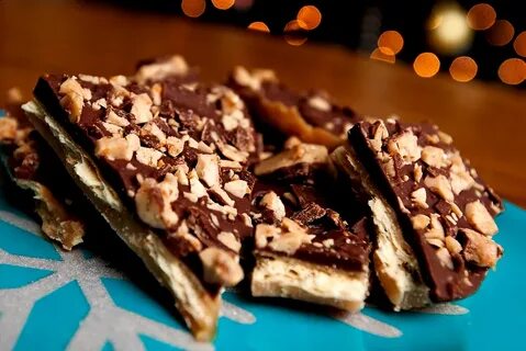 Heath Bar Brickle or "Christmas Crack" - Brownie Bites Blog