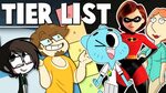 Cartoon Moms Tier List with Saberspark - YouTube