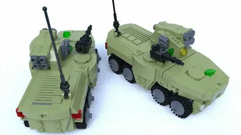 APC Defender-AT Lego military, Lego war, Lego army