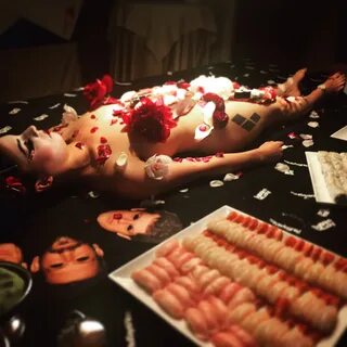 Naked Sushi Girl