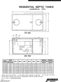 24 1000 Gallon Septic Tank Diagram - Wiring Diagram Info