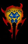 Wow Alliance Horde Symbol Mashup by otbedell on DeviantArt