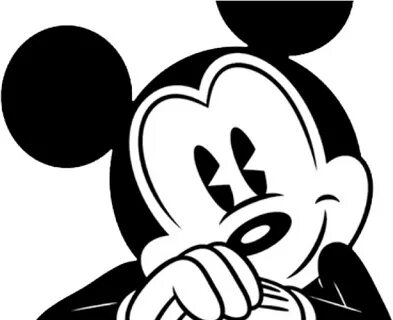 Clipart Wallpaper Blink - Mickey Mouse Classic Black And Whi