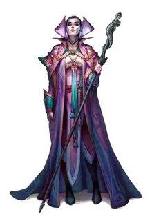 DnD female wizards and warlocks - inspirational Female wizar