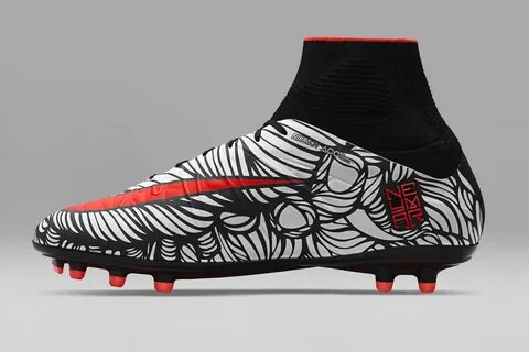 Neymar unveil's Ousadia Algeria Nike boots