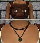 SerenityFalls/Rented-Space - Lara Croft Survivor necklace an