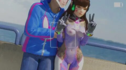 D.va Body Painted In Public (lvl3toaster) overwatch