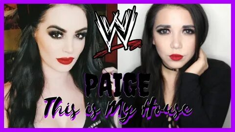 Paige WWE Makeup Tutorial KatherineBeautyLand Makeup tutoria