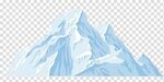 Mount Everest art, Iceberg Cartoon, iceberg transparent back