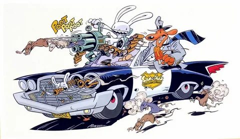 Sam & Max: The Rat Gat Character design, Cartoon styles, Luc